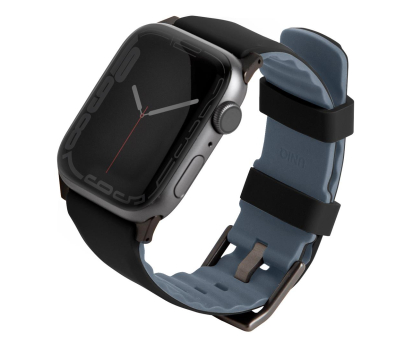 Pasek do smartwatchy Uniq Pasek Linus do Apple Watch midnight black
